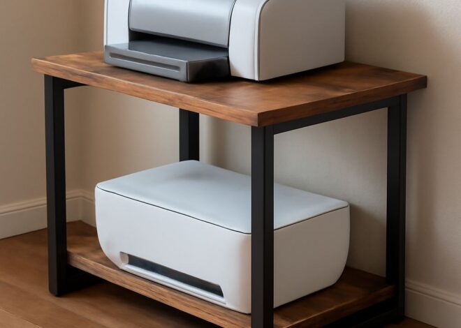 Wood Printer Stand and Plastisol Ink Printer: Organization Meets Screen Printing