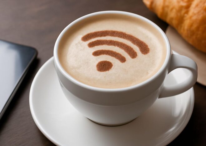 Cafe with WiFi Guide: Finding Coffee Shops with WiFi & Best Laptops with Windows 10