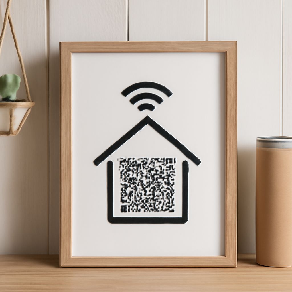 WiFi QR Code: Share Networks Instantly and Boost Signal with a Cantenna
