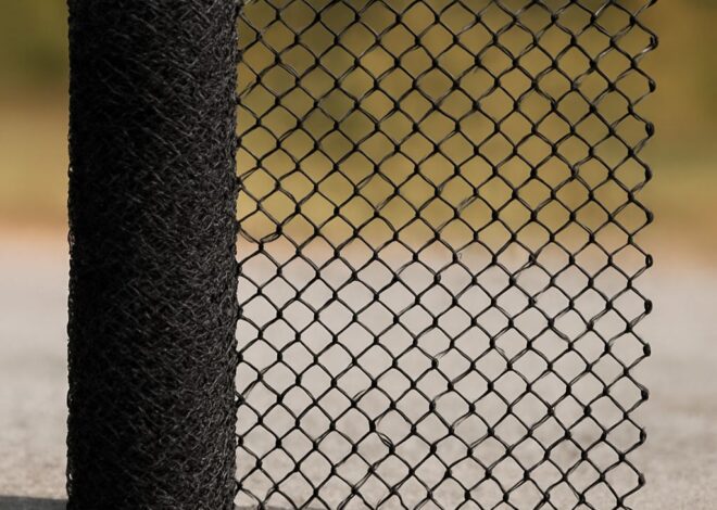 Black Chain Link Fence: A Comprehensive Guide
