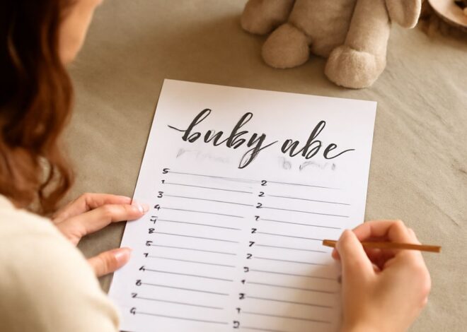 Printable Baby Shower Games for Your Celebration
