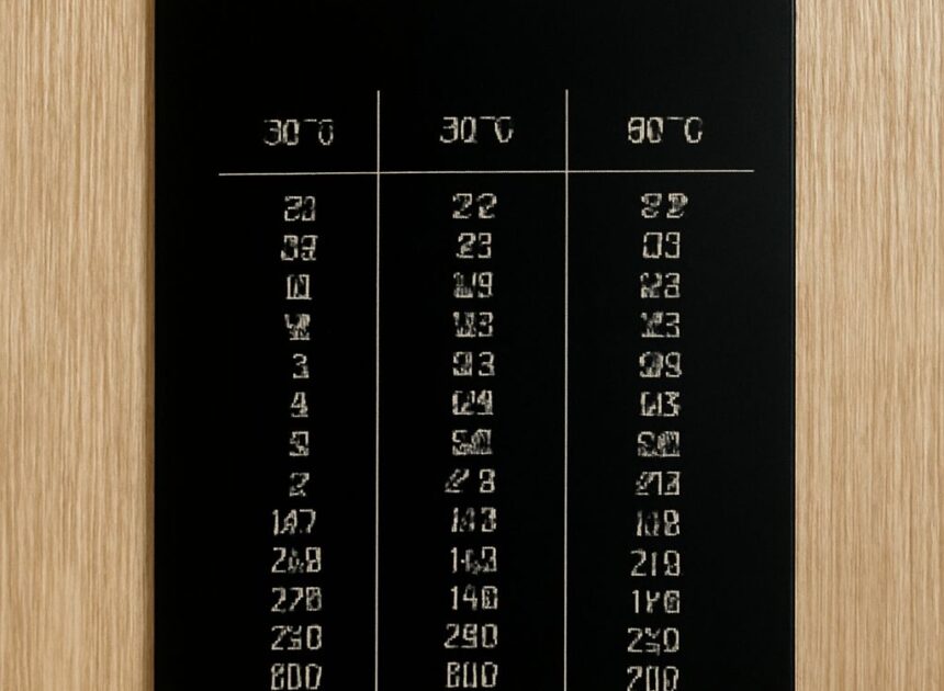 Ampacity Chart: Understanding Connectivity in Wireless Systems
